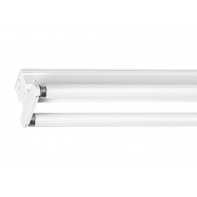 Led armatuur met 2x20 watt led buizen